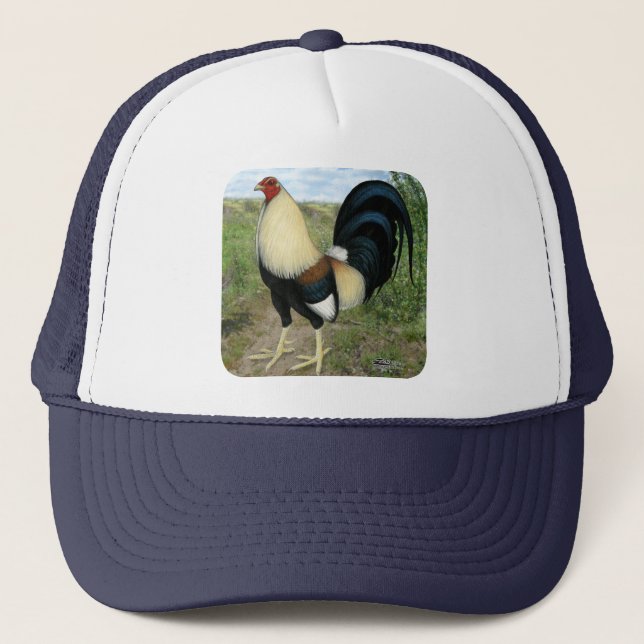 Casquette Coq de combat de route de campagne (Devant)