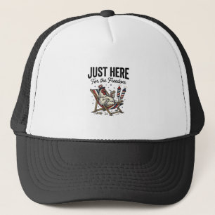 Casquette Coq de la liberté drôle Vintage T-shirt patriotiqu