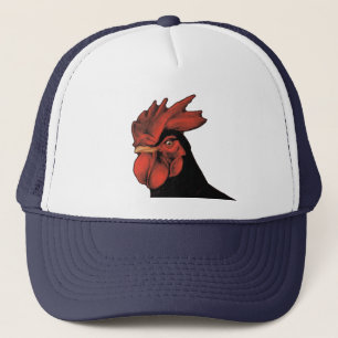 Casquette Coq Royal Fierté Majestueuse Portrait