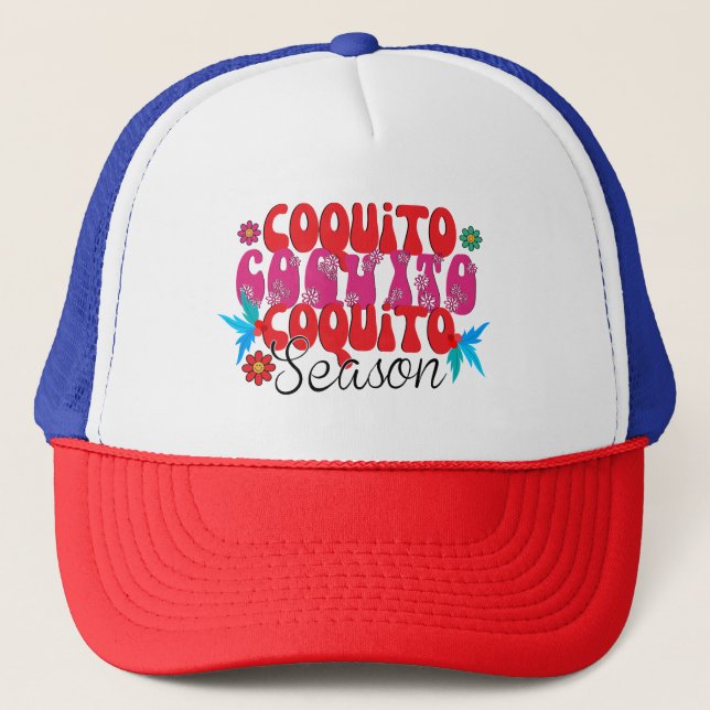 Casquette Coquito Season, jour national de la coquito (Devant)