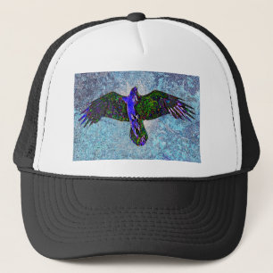 Casquette Corbeau couleur bleu