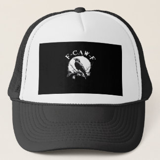 Casquette Corbeau F-Caw-F Drôle Oiseau Esthétique Décontract