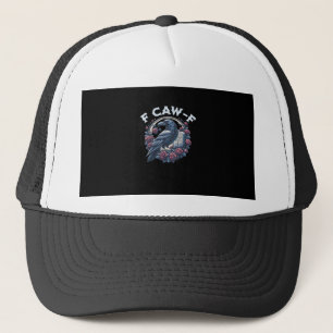 Casquette Corbeau Humoristique F-Caw-F Graphique Pour Hommes