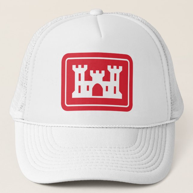 Casquette Corps d'ingénieurs américain DOD Military (Devant)