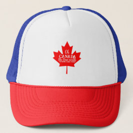 Casquette Correspondance familiale canadienne de la feuille 