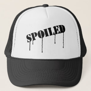 Casquette "corrompu" de peinture d'égoutture