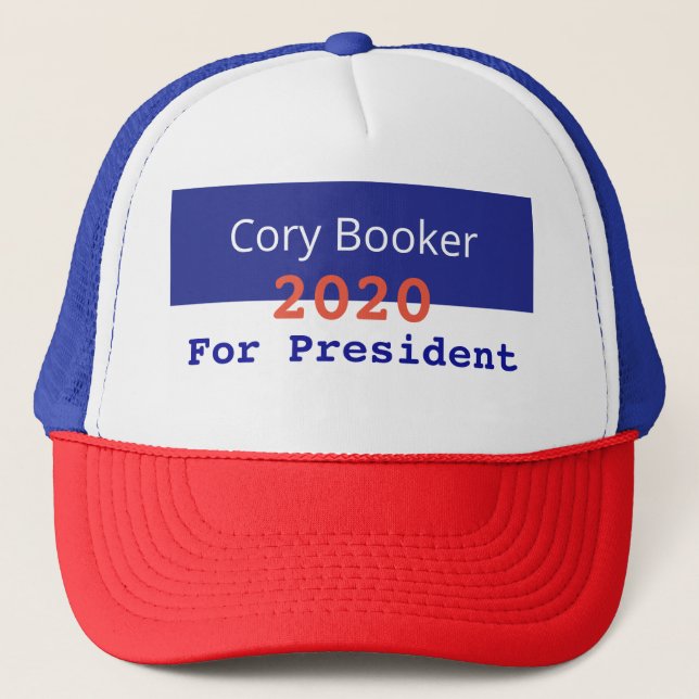 Casquette Cory Booker pour l'élection présidentielle 2020 (Devant)