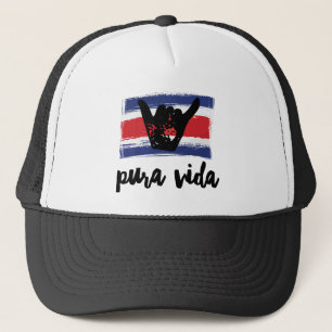 Casquette Costa Rica Pura Vida Shaka Flag