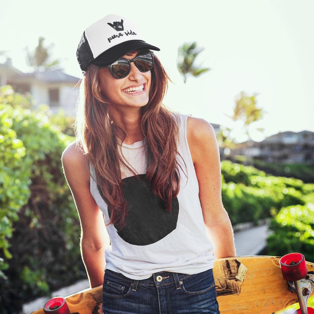 Casquette Costa Rica Pura Vida Shaka Surf (Costa Rica Pura Vida Shaka Surfing Trucker Hat)