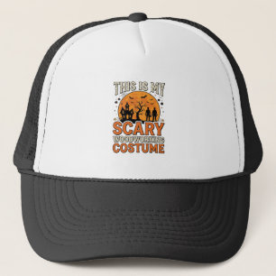 Casquette Costume de menuiserie effrayant Halloween Design V