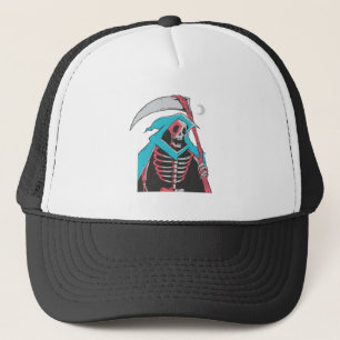 Casquette Costume d'Halloween grim effrayant