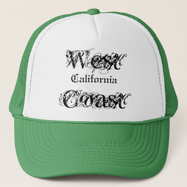 Casquette Côte ouest, la Californie (Devant)