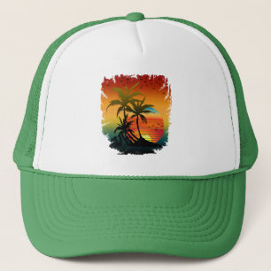 CASQUETTE COUCHER DE SOLEIL