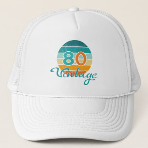 Casquette Coucher de soleil Rétro 80 Vintage en détresse