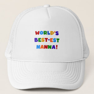 Casquette Couleurs vives Meilleurs Tshirts Nanna