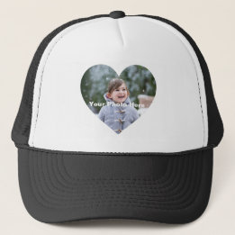 Casquette Couples Photo Personnalisée En Forme De Coeur
