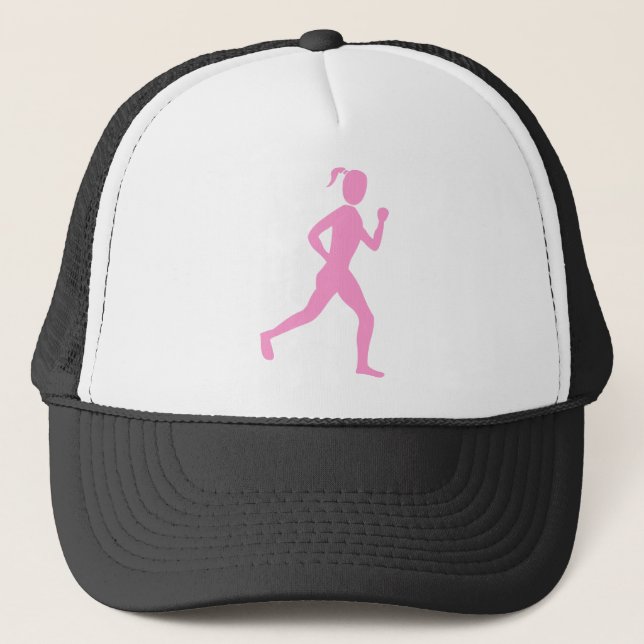 Casquette Coureur (Femme) - Rose (Devant)