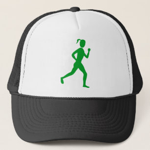 Casquette Coureur (Femme) - Vert herbe