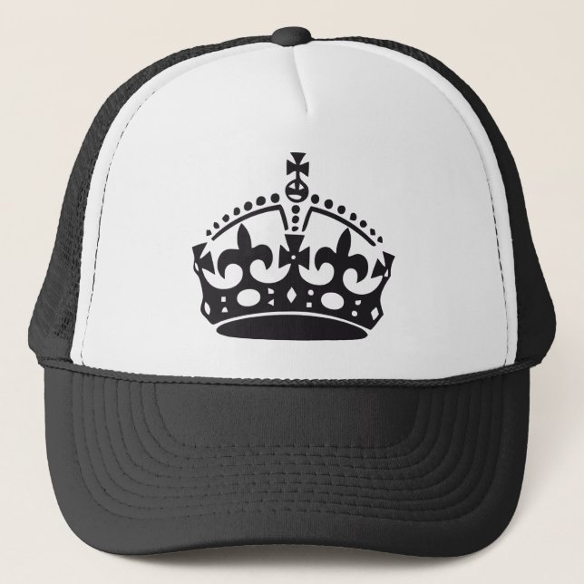 Casquette couronne britannique royale (Devant)