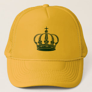 Casquette Couronne royale 02 - Vert foncé