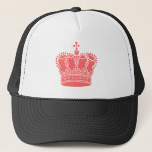 Casquette Couronne royale - rose tropicale