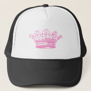 Casquette Couronne vintage - Rose