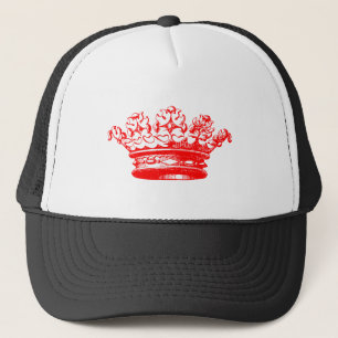 Casquette Couronne vintage - Rouge