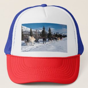 Casquette Course de traîneau à chiens Husky de l'Alaska