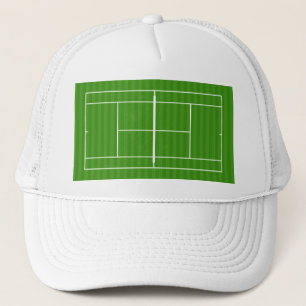 CASQUETTE COURT DE TENNIS LIGNE MARQUEUR TRUCKER HAT