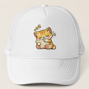 Casquette Coussin de chat endormi mignon