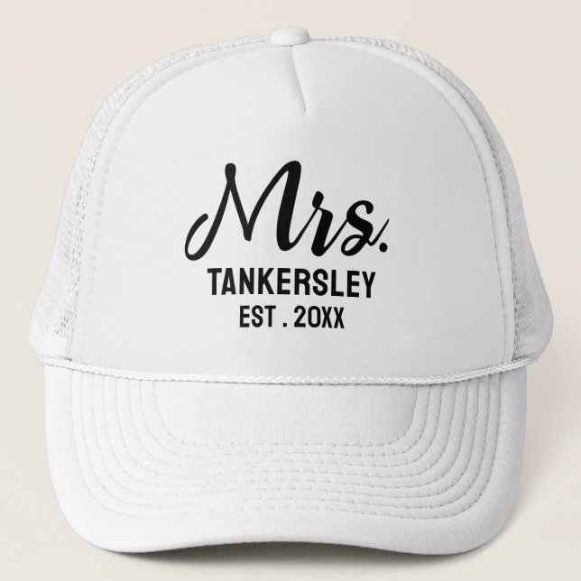 Casquette Coutume Mariée Été Mariée Cadeau Bachelorette (Devant)