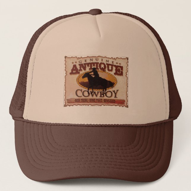 Casquette Cowboy antique (Devant)