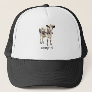 Casquette cowgirl mignon veau fleur