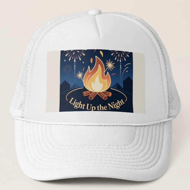 Casquette Cozy Bonfire Birthday Bash Cap (Devant)