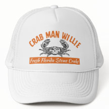 Crab Man Willie - Custom 47 Chapeau à charnière de