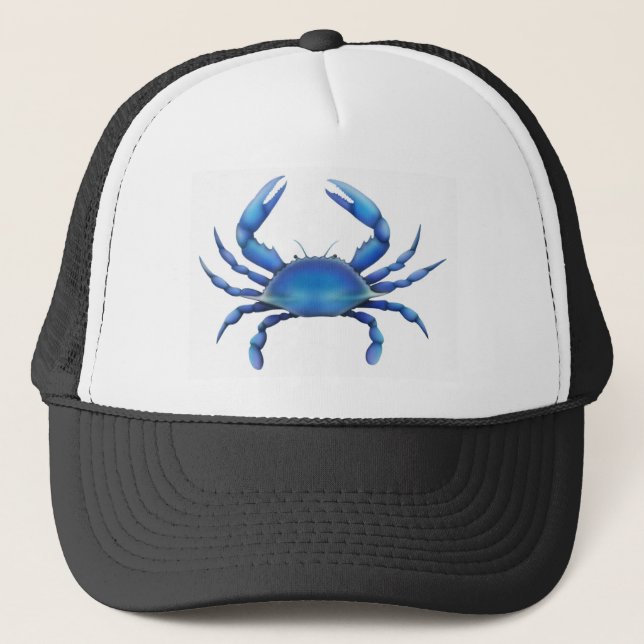 Casquette Crabe bleu oriental (Devant)