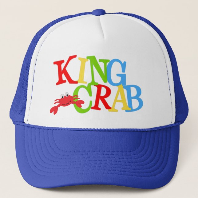 Casquette Crabe royal - Chapeau de camion (Devant)