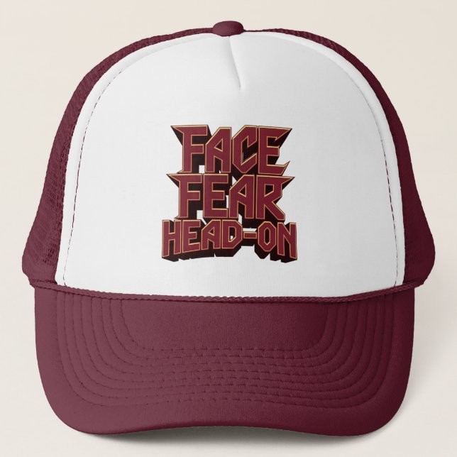 Casquette Crainte frontale (Devant)