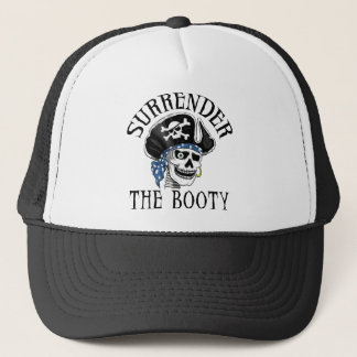 Casquette Crâne borgne et os croisés de pirate