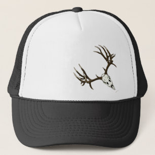 Casquette Crâne de mâle de cerfs communs de mule de monstr