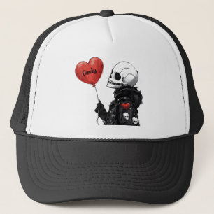 Casquette Crâne éffrayant - Personnalisable avec ballon