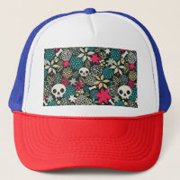 Crâne en fleurs