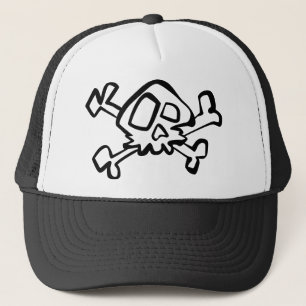 Casquette Crâne et os croisés