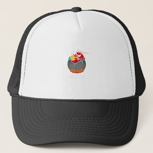 Casquette Crawfish Boil Tis The Season Crawdaddy Crayfish Fu (Devant)