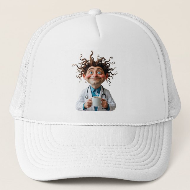 Casquette Crazy Doctor Coffee Cap (Devant)
