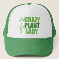 Crazy Plante Lady Cute Green Botaniste