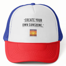 Créez votre propre chapeau de camion Sunshine - ca