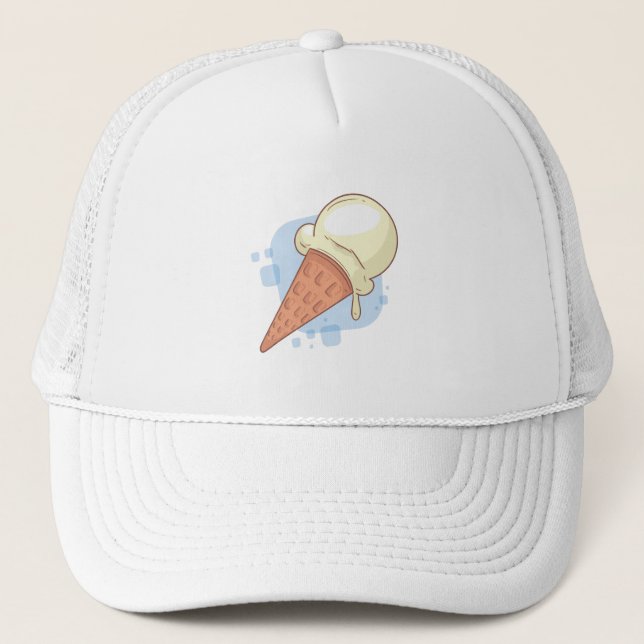 Casquette Crème glacée de la vainilla (Devant)
