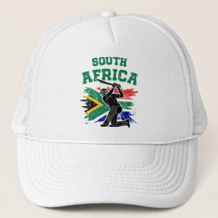 Casquette Cricket sud-africain, Afrique du Sud Flag fan Cade