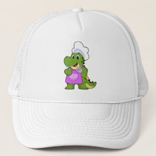 Casquette Crocodile comme faire cuire avec de la spatule
